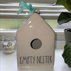 Rae Dunn birdhouse